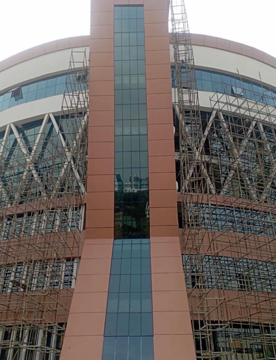 Façade & Aluminium Works — IIT Patna